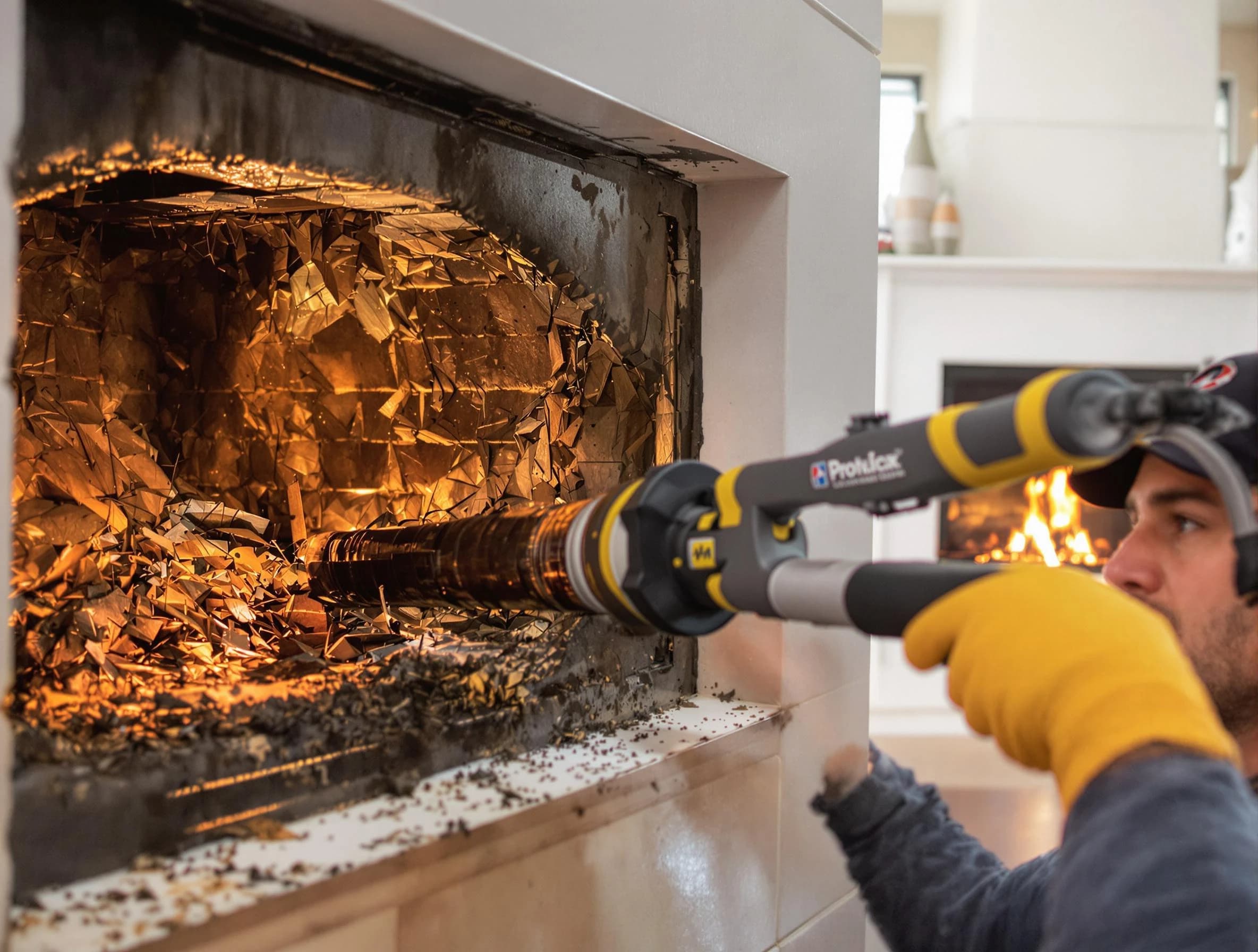 Professional chimney cleaning by South Brunswick Chimney Sweep in South Brunswick, NJ