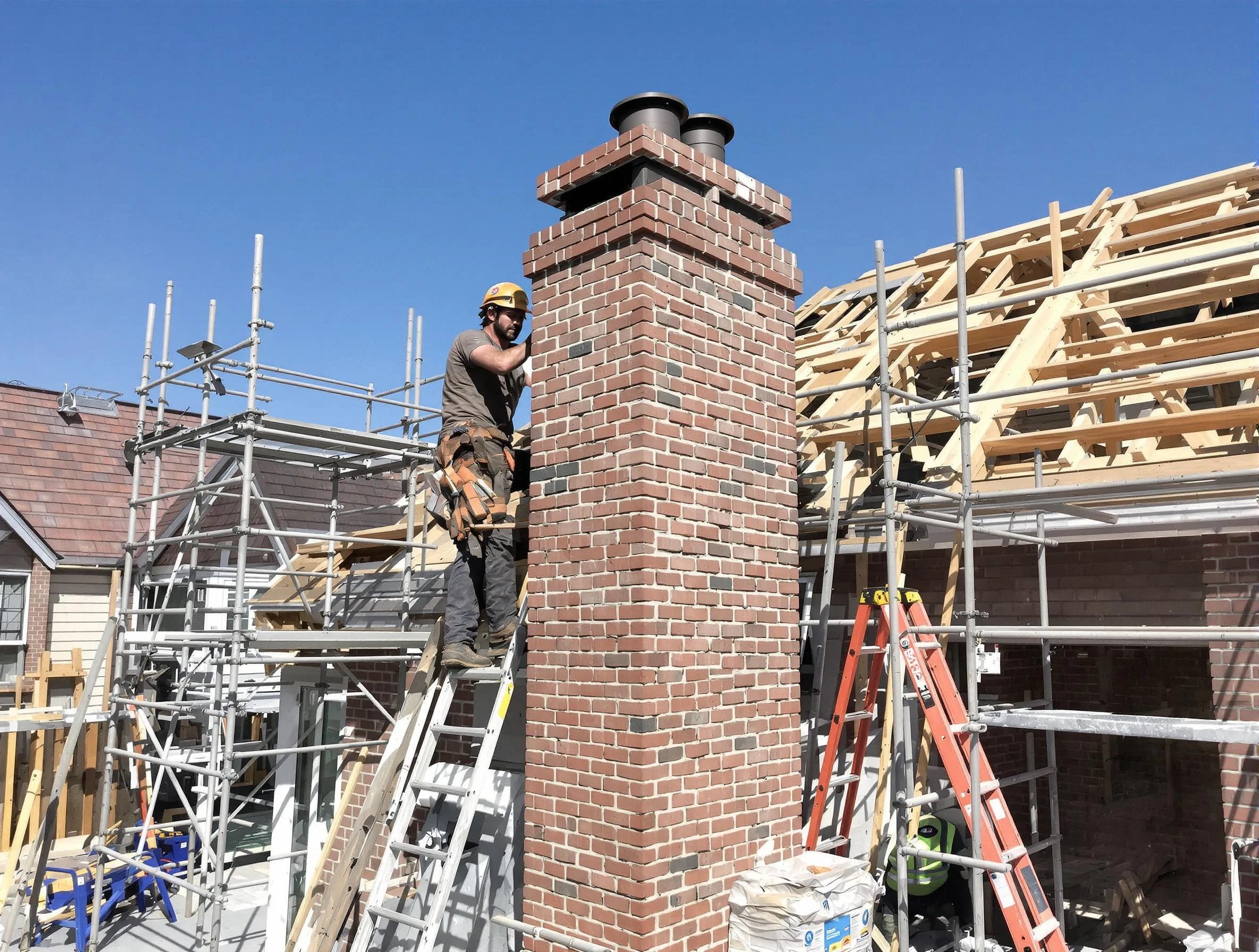 New chimney installation completed by South Brunswick Chimney Sweep in South Brunswick, NJ