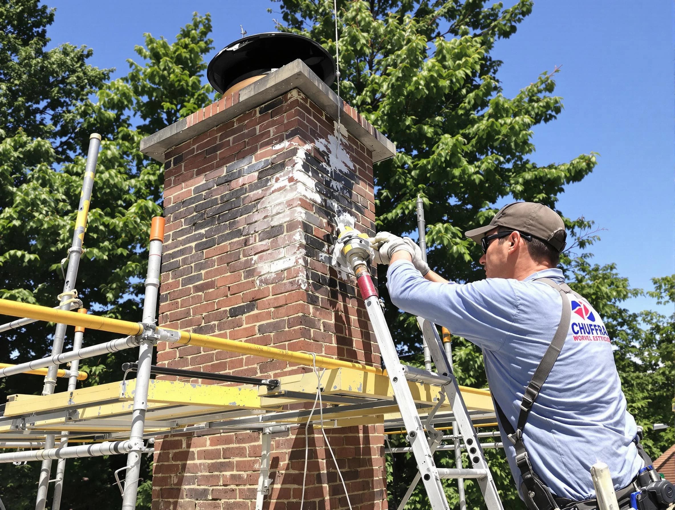 Structural chimney repair by South Brunswick Chimney Sweep in South Brunswick, NJ