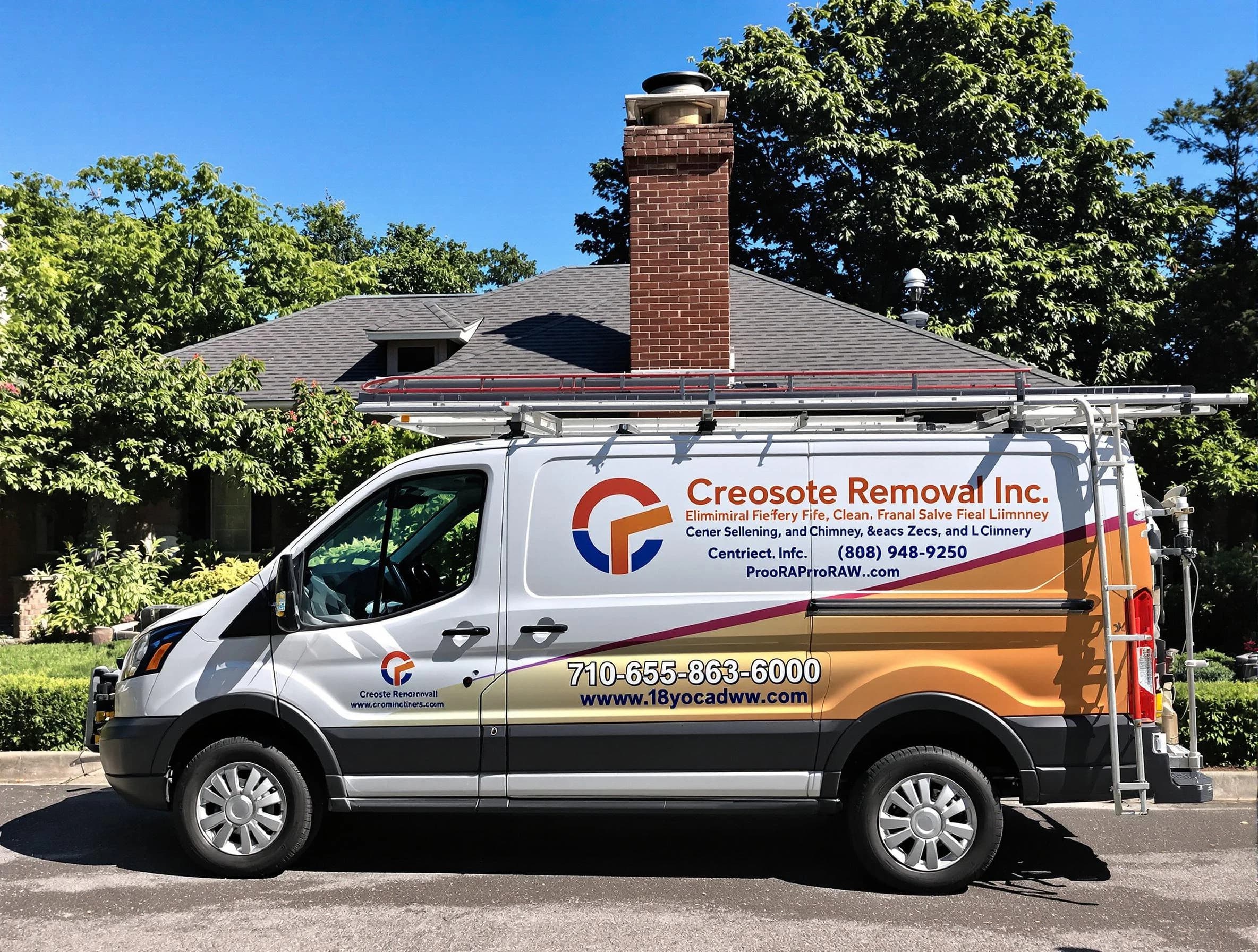 South Brunswick Chimney Sweep technician removing creosote safely in South Brunswick, NJ